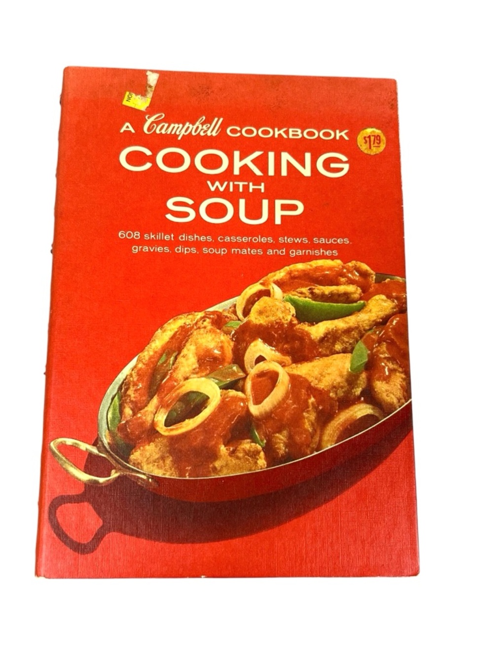 Campbell Cookbook Soup Recipes 1974 Edition Hardcover Vintage Cottagecore 70s